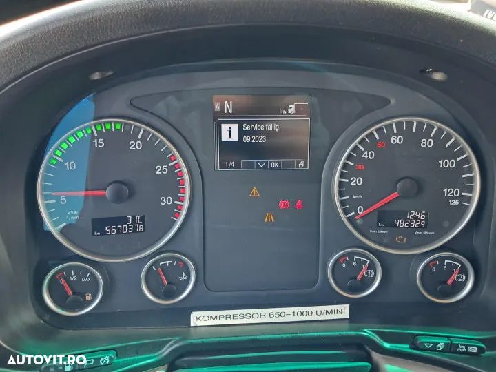 MAN tgx 18.500 bls xxl automat instalatie aer pentru ciment si furaje - 13