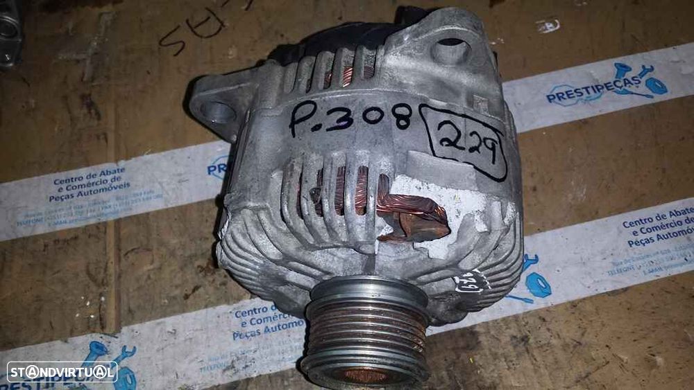 Alternador 03G903016A TG17C054 2543374C AUDI A8 PARA PECAS AUDI A6 4F FASE 1 2006 2.0TDI 140CV 5P AZUL ESCURO VALEO 14V - 2