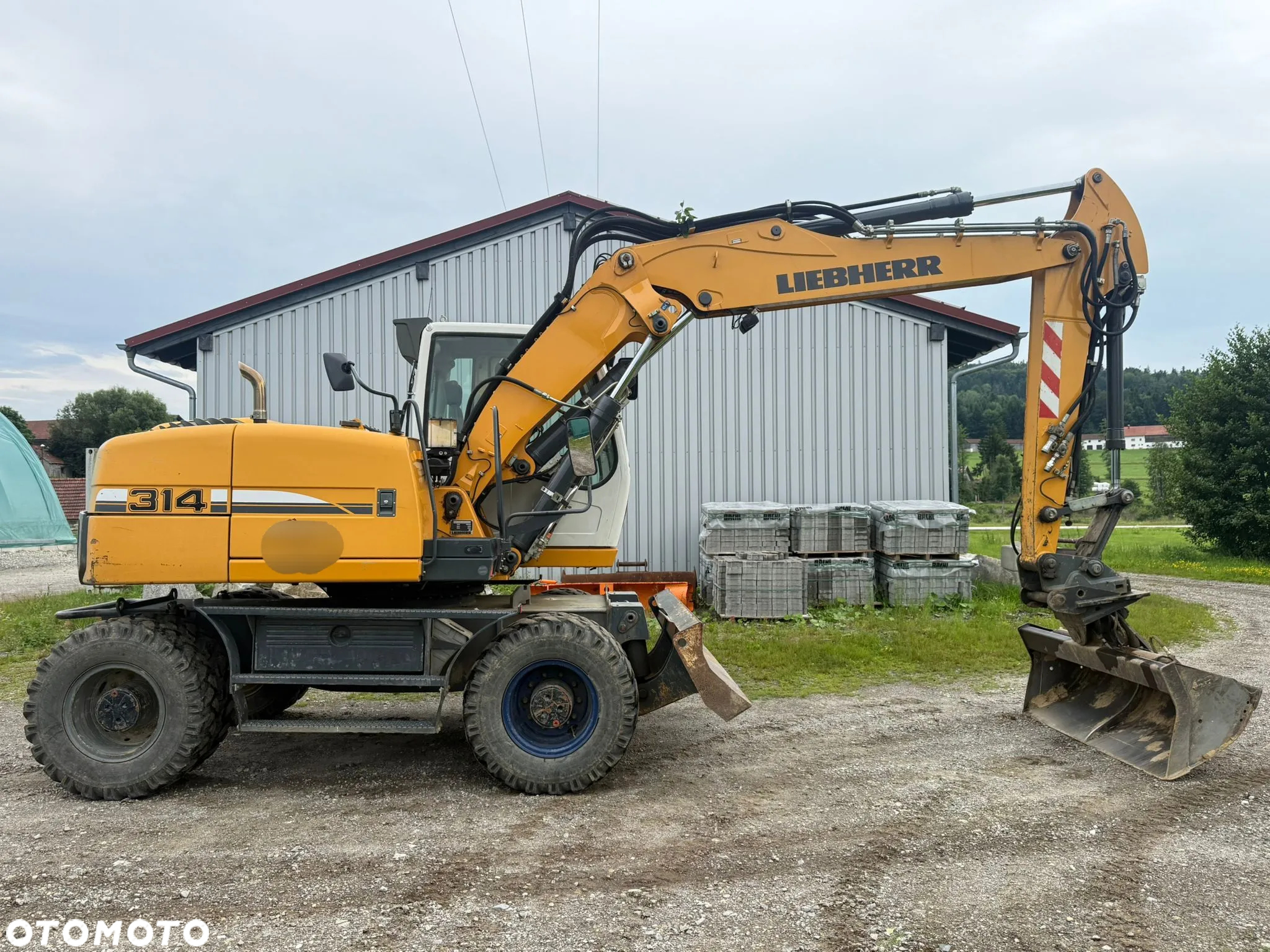 Liebherr A314 TYLKO 8344 MTH Z NIEMIEC / 312 / 316 - 2