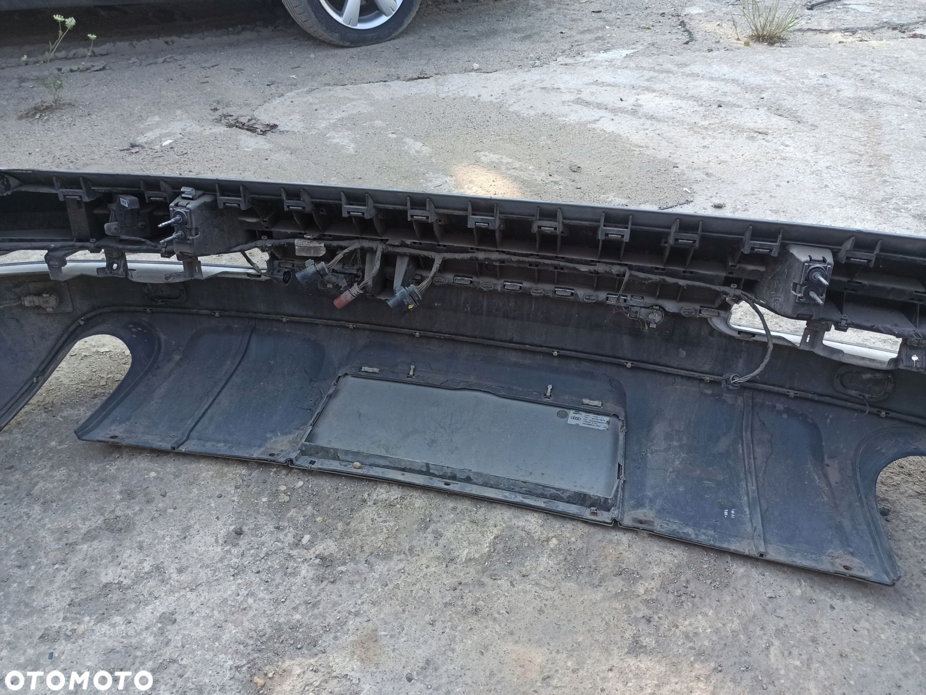 Zderzak tył AUDI Q7 4L Offroad Cross LX7W PDC - 9