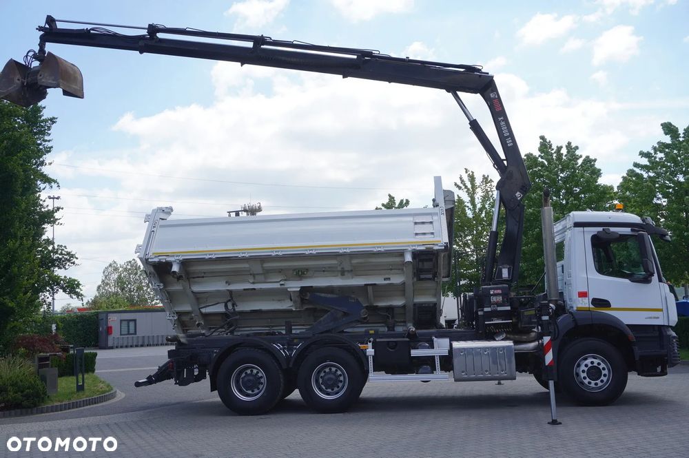 Mercedes-Benz Arocs 2636 6×4 / 100 tys. km! / HIAB X-Hiduo 188 / rotator / Wywrotka 3-stronna - 8