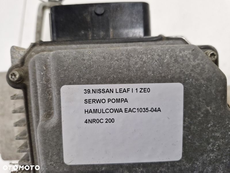 NISSAN LEAF I 1 ZE0 SERWO POMPA HAMULCOWA EAC1035-04A 4NR0C - 5