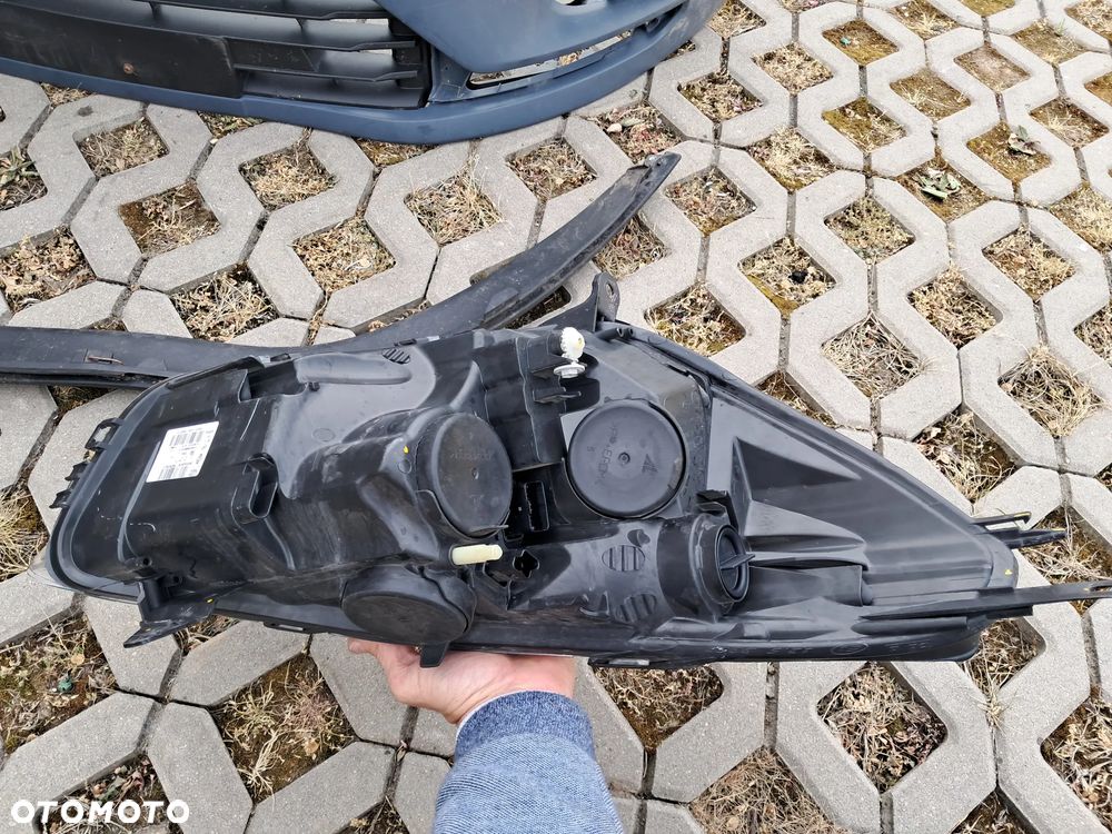 Renault Clio 4 IV LIFT zderzak przód przedni kratka środkowa pas przedni przodu - 5