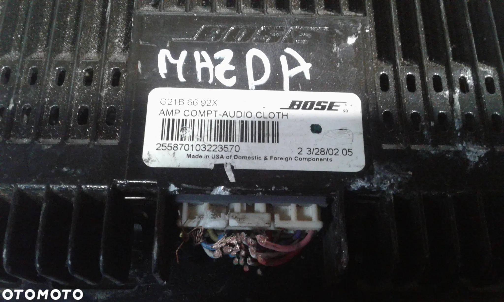 Wzmacniacz Mazda 6 BOSE GM1A-66-92X - 2