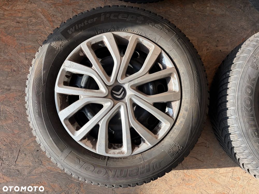 Felgi koła stalowe opony zimowe Citroen 215/65R16 4x108 6,5Jx16 ET32 - 3