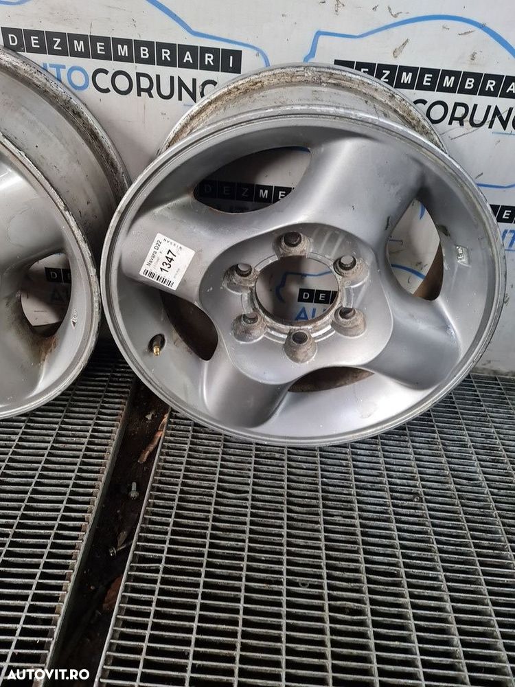 Jante aliaj Nissan Navara D22 1998 - 2004 (1347) R16 R16. 136*139.7. ET - ul nu se vede - 5