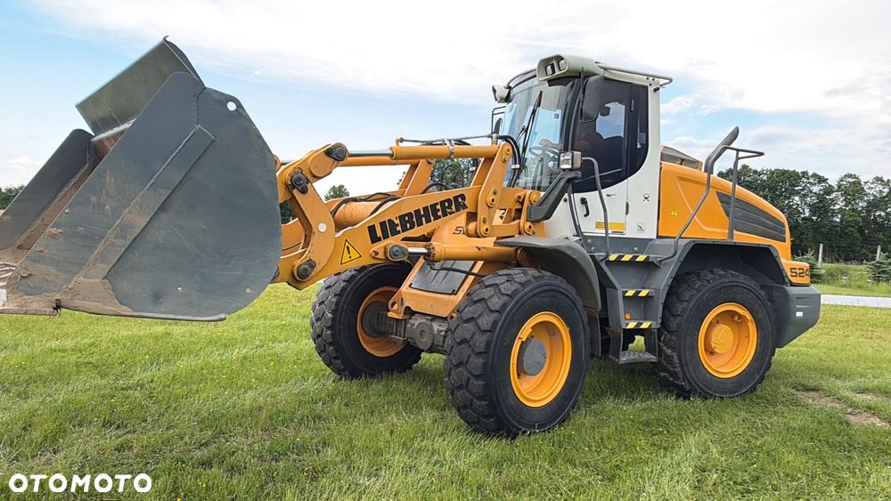 Liebherr Ładowarka Liebherr L524 KLIMA łyżka2,5m3+widły bezAdblue i Dpf szybkozłącze hydr. Cat Caterpillar 924K  924H  930K Volvo L60H / L70H Komatsu WA200-8 WA270-8JCB 426 427 - 28