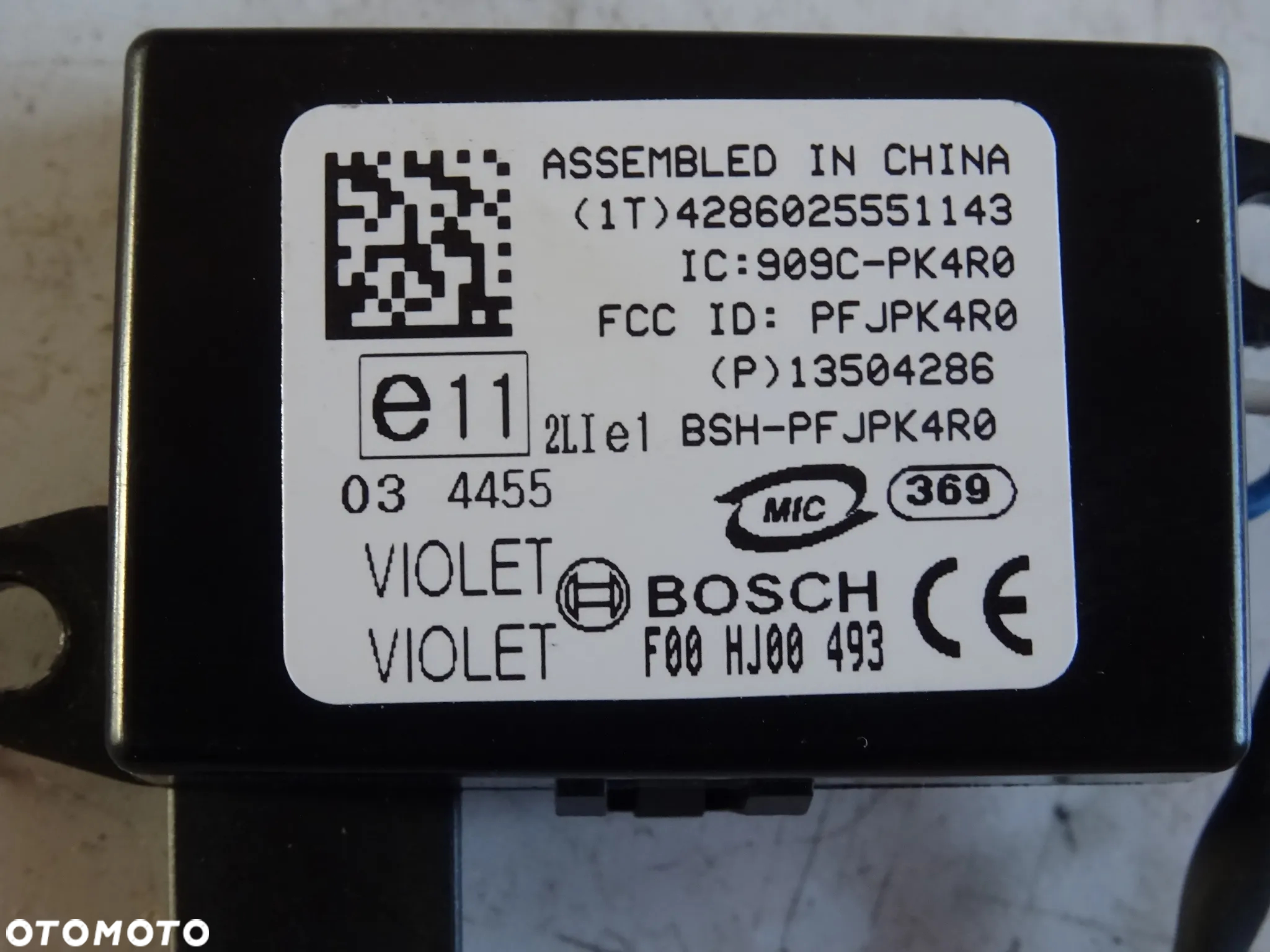OPEL INSIGNIA ASTRA J ZAFIRA C MODUŁ ANTENA PĘTLA IMMO pin carpass sps programowanie - 6