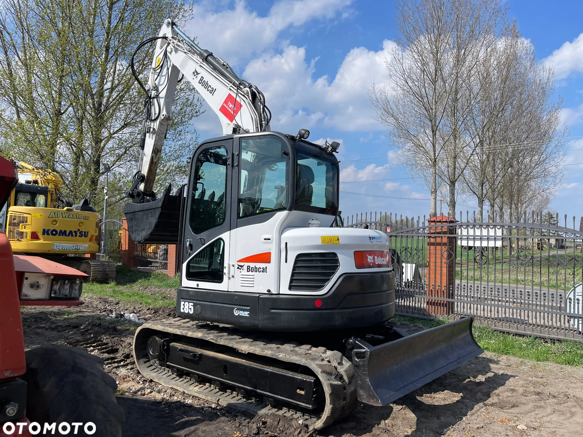 Bobcat Koparka gąsiennicowa Bobcat E85 Rok 2015 Oryginał 5500 MTG Bardzo ładna - 32