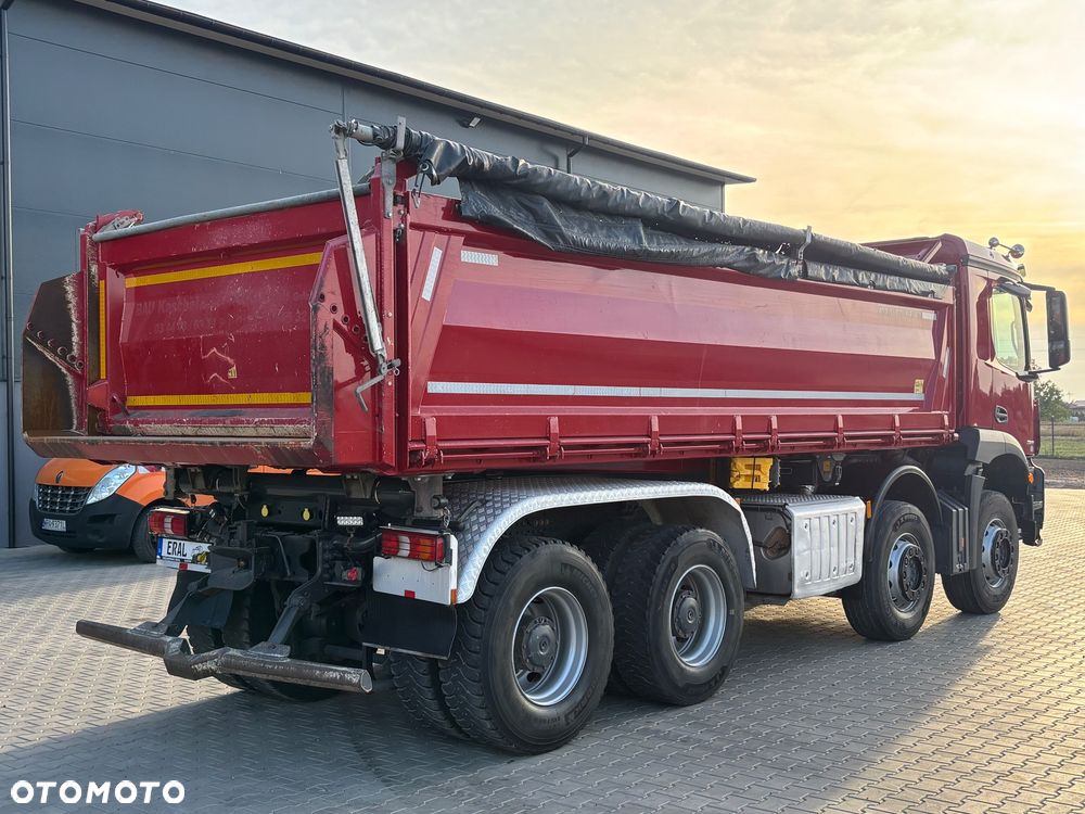 Mercedes-Benz Arocs 3246 Hydroburta Meiller Kipper 8x4 idealny stan - 7