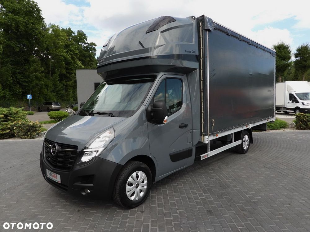 Opel MOVANO PLANDEKA 10 PALET WEBASTO TEMPOMAT LEDY PNEUMATYKA KLIMATYZACJA  165KM - 7