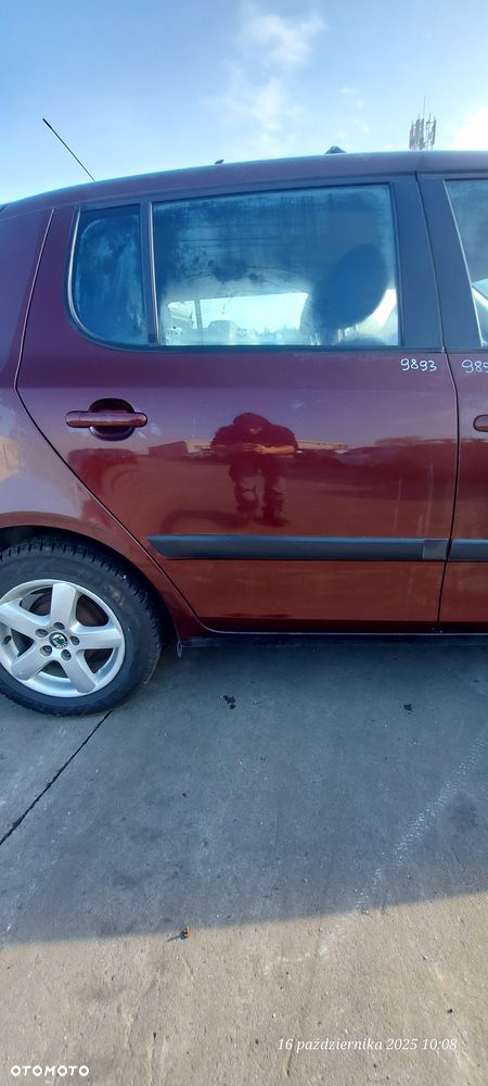 Skoda Fabia II 06- Drzwi Prawy Tył Kolor.9893 - 1