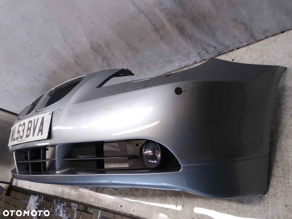 ^ ZDERZAK PRZÓD PRZEDNI BMW E60 E61 SERIA 5 SILBERGRAU SZARY PDC CZUJNIKI SPRYSKIWACZE LAMP XENON HALOGENY - 3