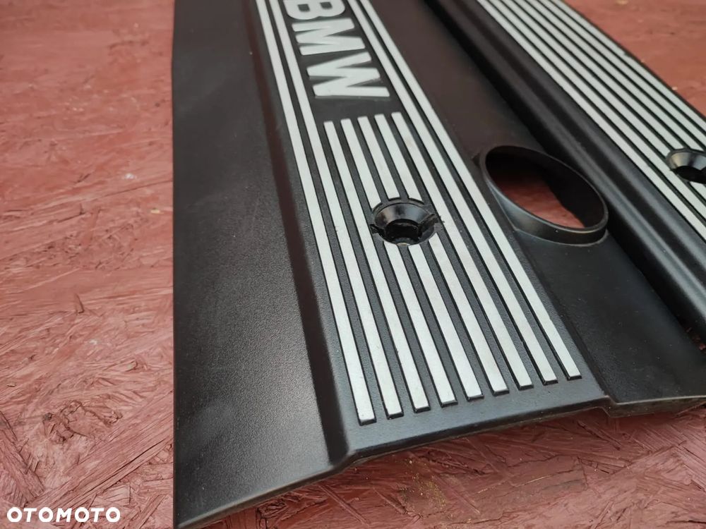 BMW E36 / E38 / E39 / Z3. ORYGINALNA POKRYWA SILNIKA / OSŁONA SILNIKA + OSŁONA KOLEKTORA SSĄCEGO DO SILNIKÓW GAMY M52B20 / M52B25 / M52B28. O NR: 1 748 633 / 1 740 160 OEM. W BARDZO DOBRYM STANIE. - 3