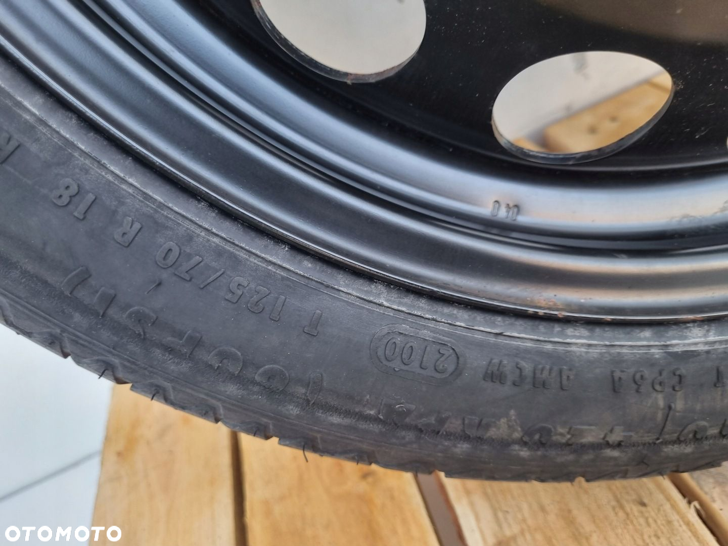 Audi Seat Vw Skoda KOŁO DOJAZDOWE dojazdówka 125/70 R18 5x100 1J0601027M - 5