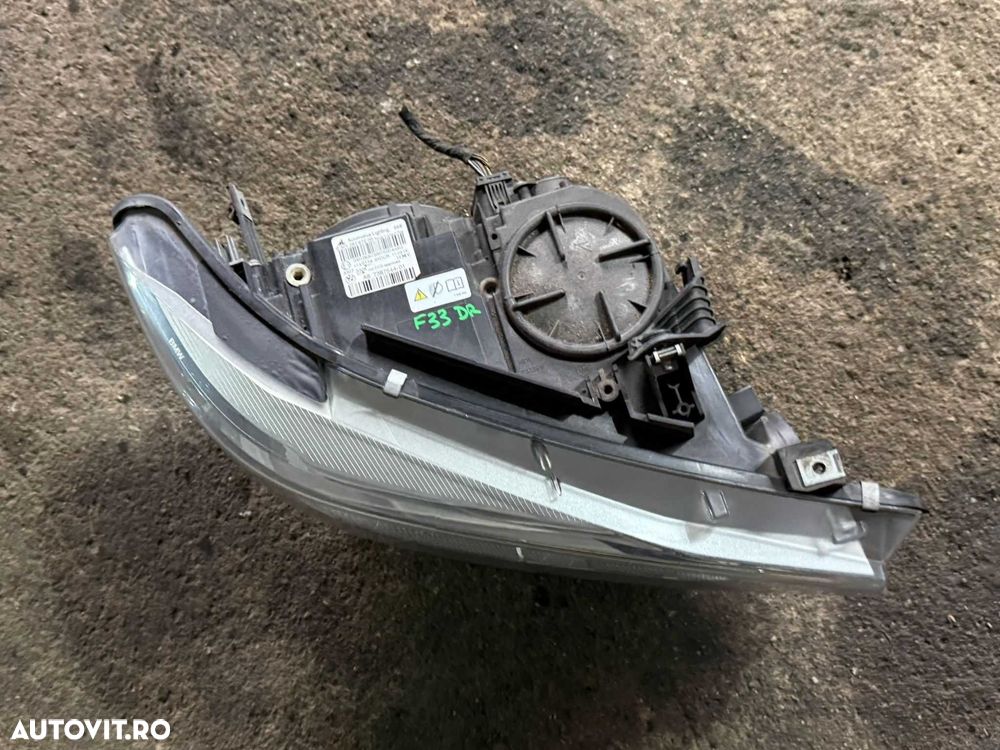 Far stanga dreapta complet bixenon BMW seria 4 F32 F33 F36 cod 7387544 7387543 - 6