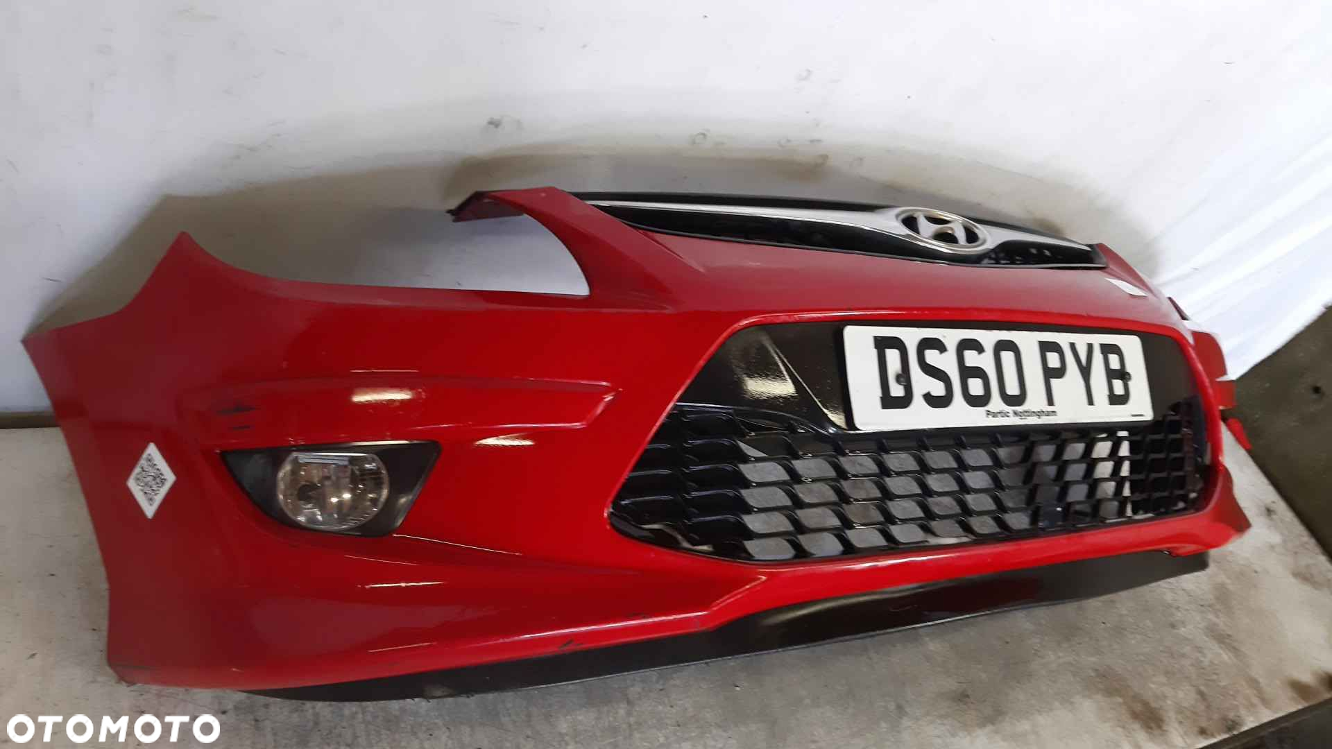 ^ ZDERZAK PRZÓD PRZEDNI HYUNDAI I30 I 1 DRUGI LIFT 2 FL JA CZERWONY HALOGENY - 4