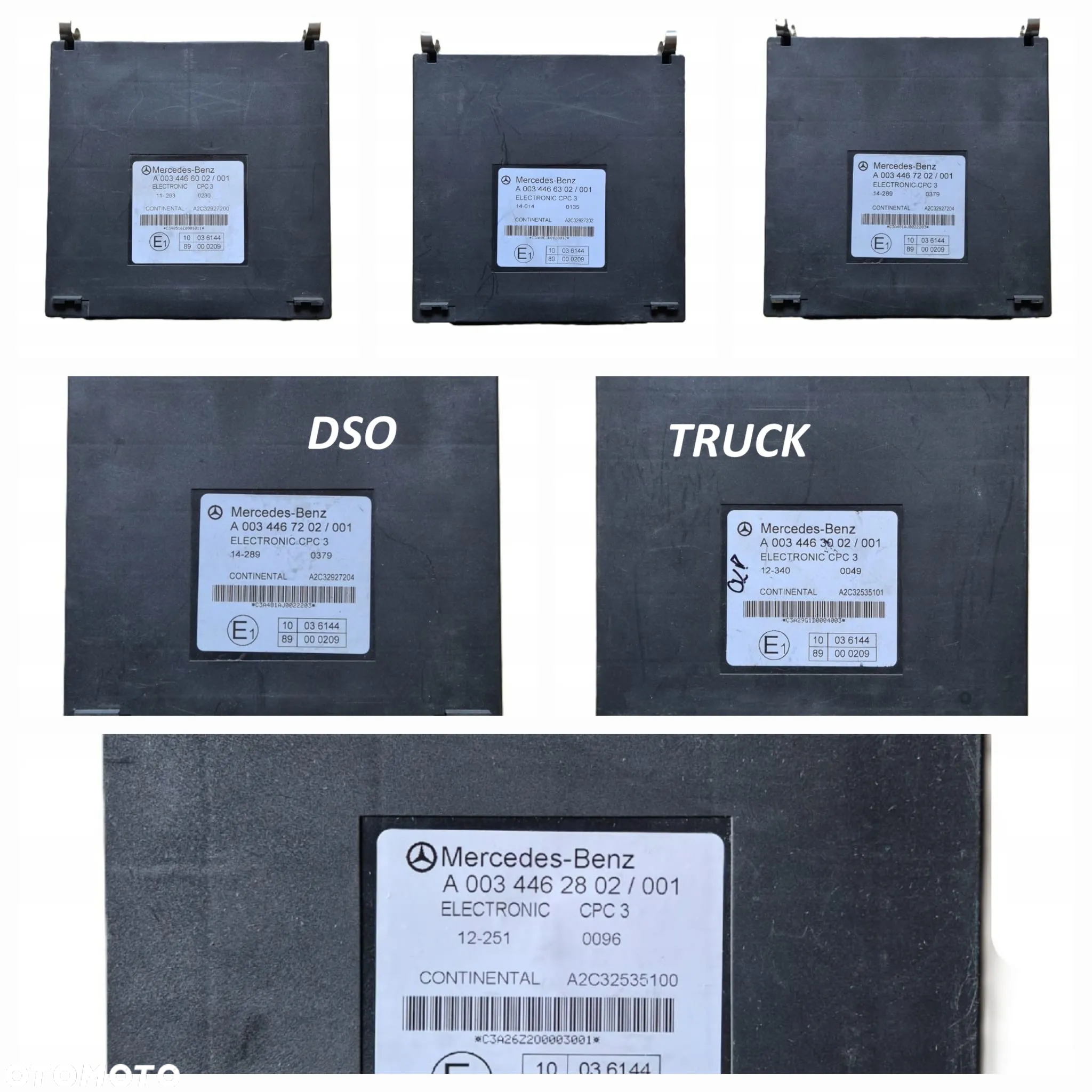 CPC 3 A0034466302 / A0034467202 / A0034466002 Actros Axor Atego Mercedes MP sterownik komputer - 4