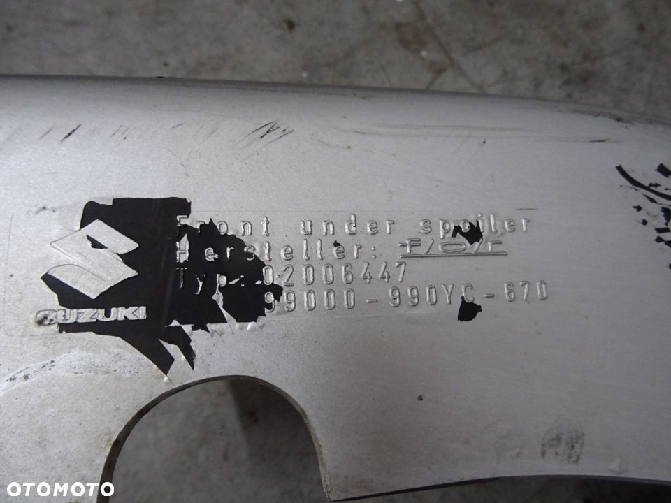 SPOILER HOKEJ ZDERZAKA PRZÓD SUZUKI LIANA HB 5D NR23 - 8