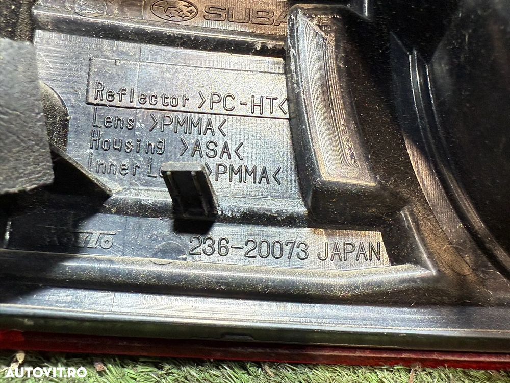 STOP TRIPLA HAION (X2) DREAPTA / STANGA SUBARU LEGACY SE 2.0 DIESEL 2009 COD OEM 132-20072 / 236-20073 / BREAK 2009-2014 - 8