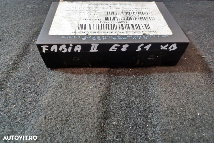 Calculator confort 5J0959433A 5J0959433A Skoda Fabia 5J [2007 - 2010] - 3