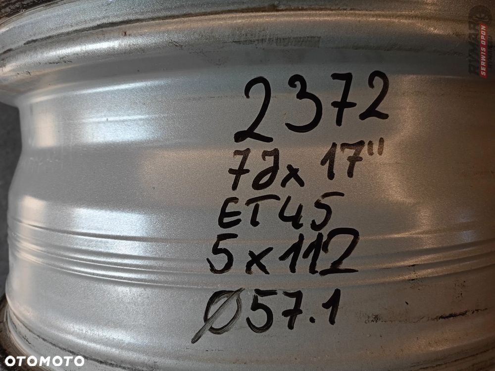 ŚLĄSK ALUFELGI 7X17" 5x112 ET45 VW SKODA AUDI SEAT VW KOMPLET - 7