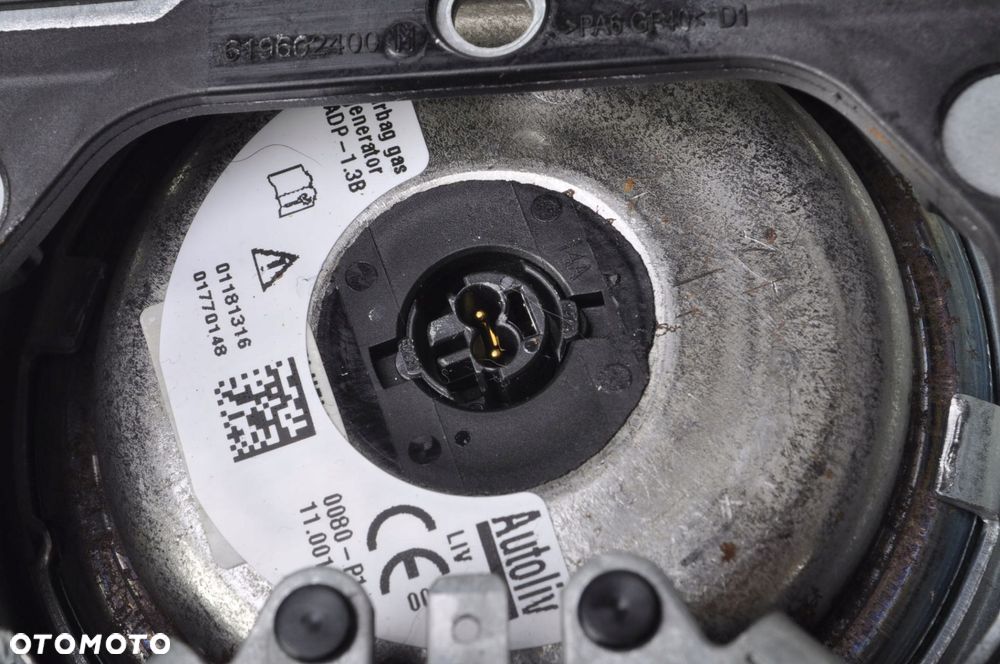 VOLKSWAGEN GOLF VII PODUSZKA POWIETRZNA KIEROWCY AIRBAG 5G0880201B - 3