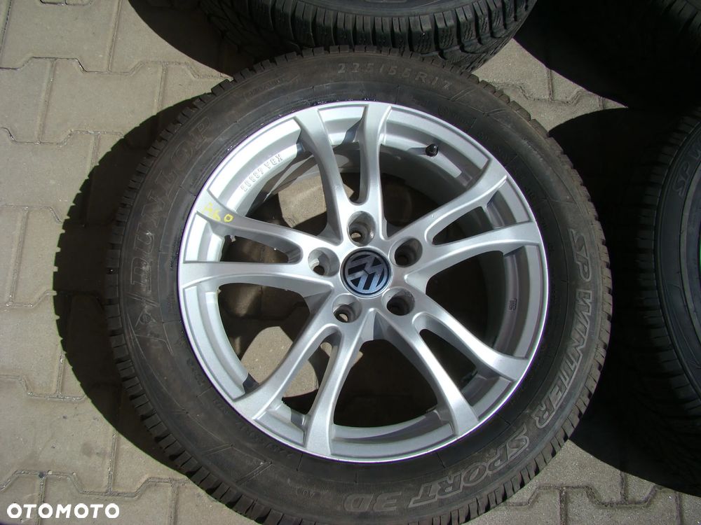 a60 5x120 VW Transporter Caravelle Multivan T5 T6 7,5jx17 opony zima - 2