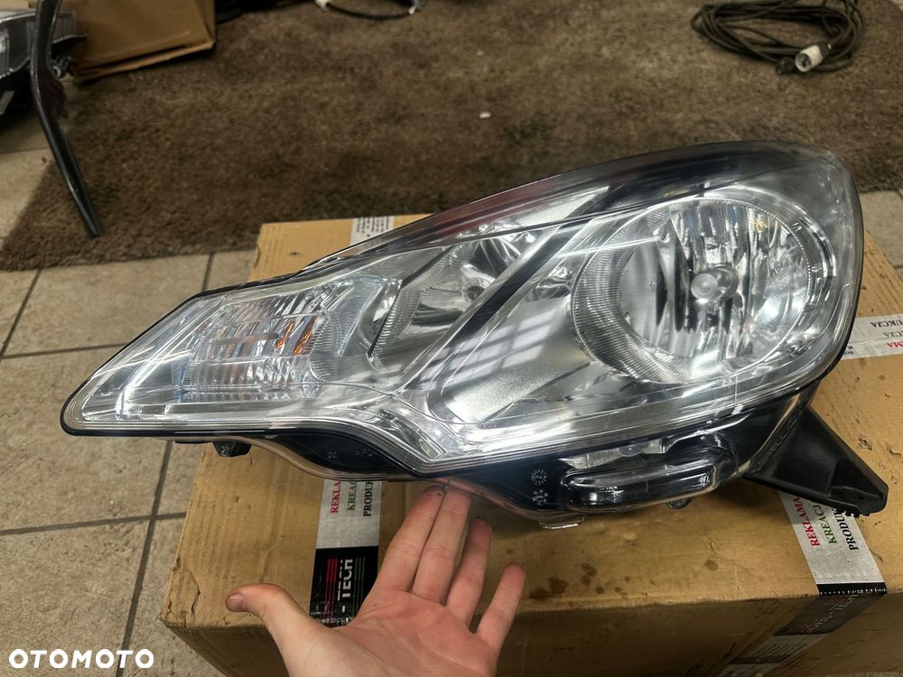 citroen c3 ii lift 10-16 ds3 10-14 lewa lampa przód 9677038280-04 - 7