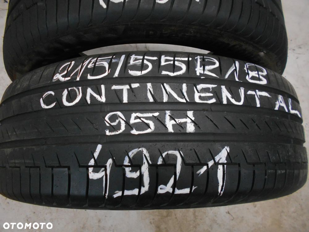 OPONY 215/55R18 CONTINENTAL PREMIUM CONTACT 6 DOT 4921 6.7MM - 2