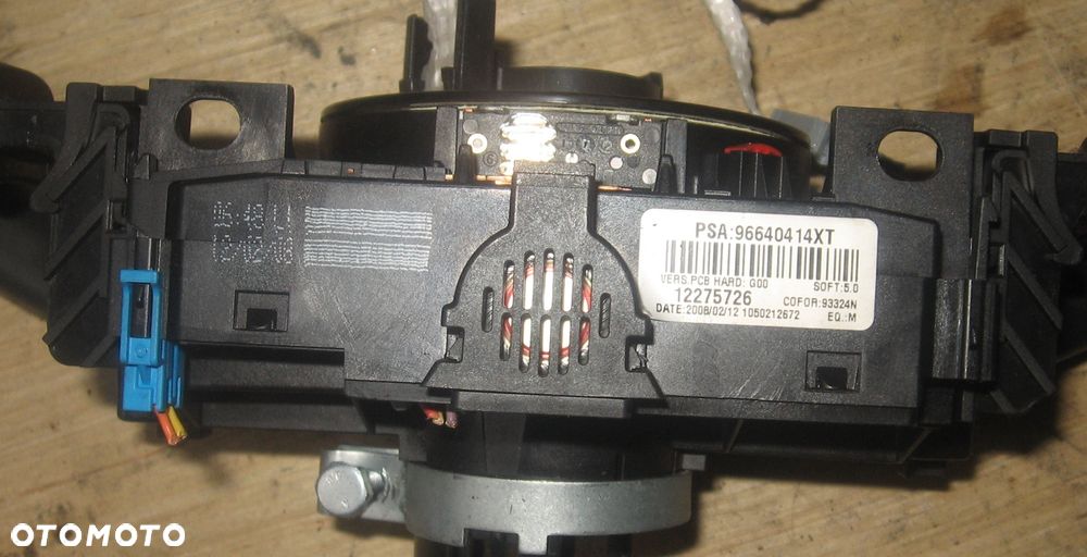 96640414XT PEUGEOT 206 207 307 przełącznik świateł kierunków manetka - 5