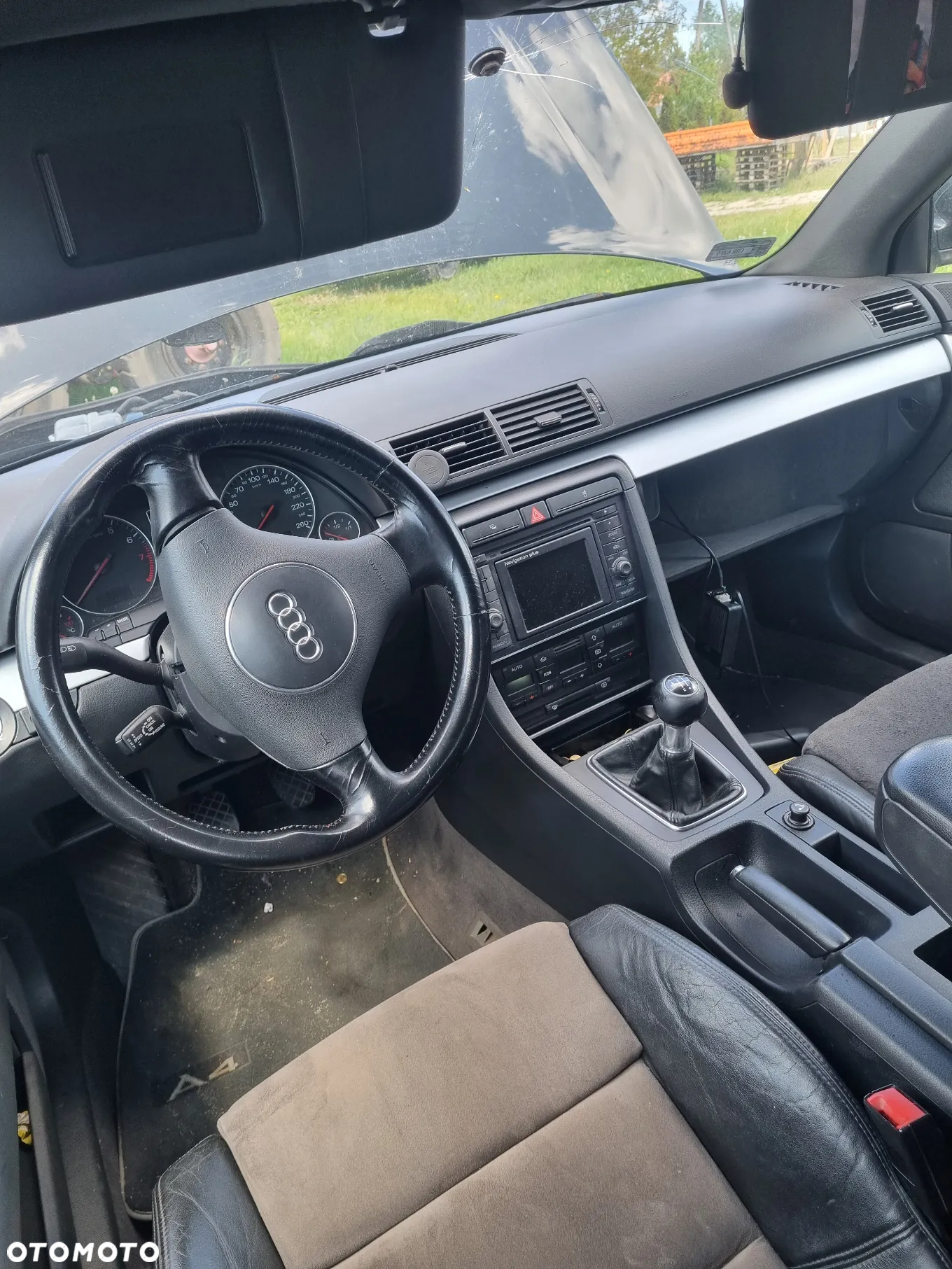 Audi A4 b6 avant sline 1.8t BFB oryginalnie BEX radio 2din na czesci - 6