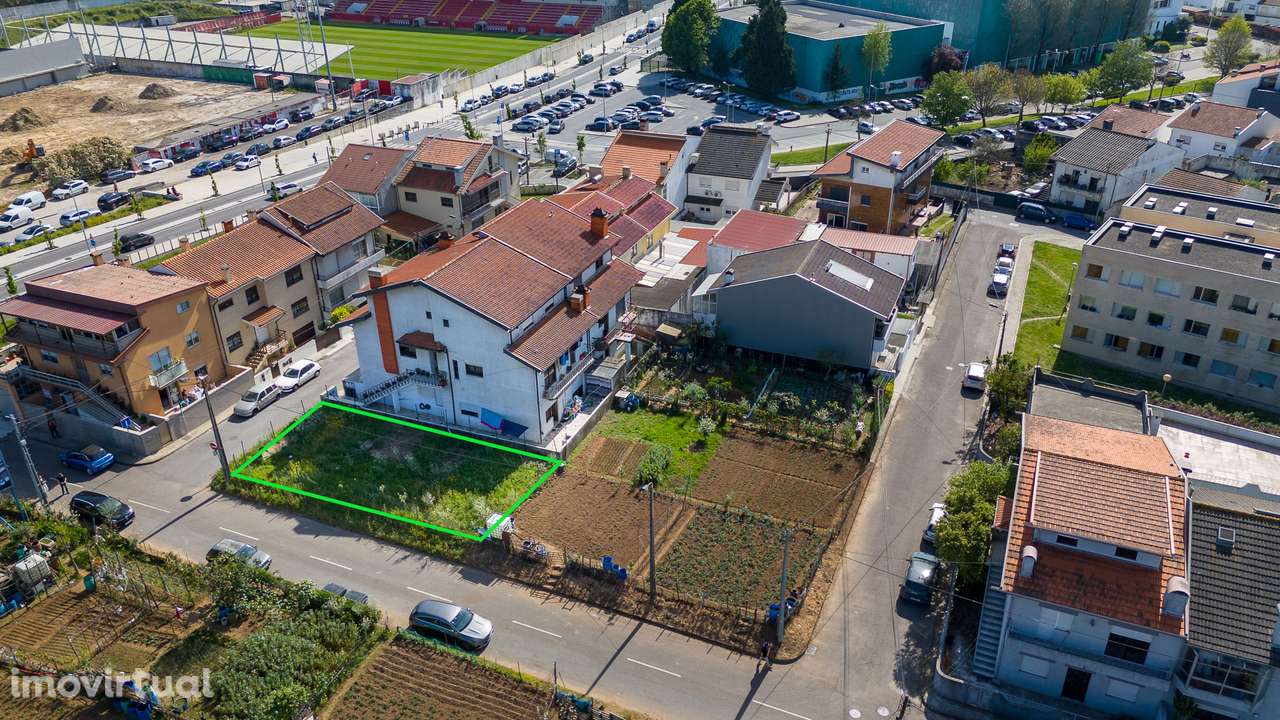 Terreno urbano para construção na Senhora da Hora, com 216m2 - Grande imagem: 4/15