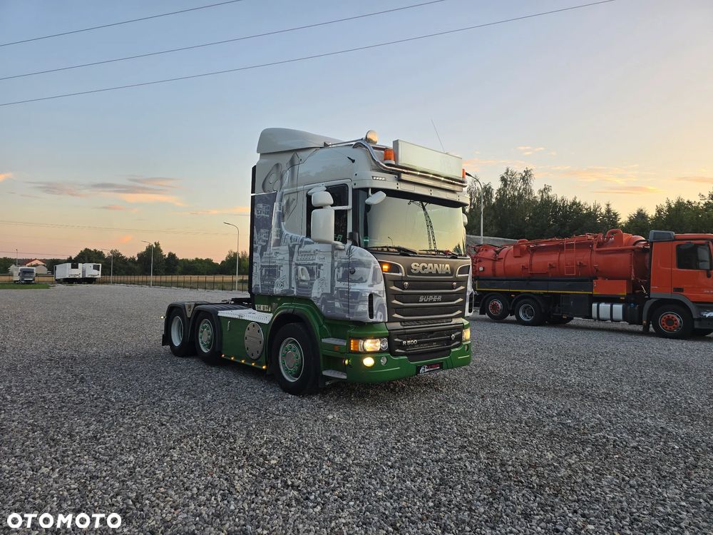 Scania R500 V8 /Pusher/ACC/SCC/RETARDER/OŚ Skrętna i Podnoszona - 1