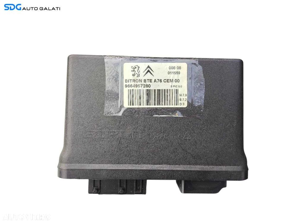 Unitate Modul Calculator Decapotare Peugeot 207 CC 2006 - 2014 Cod 9664957280 [LS0195] - 1