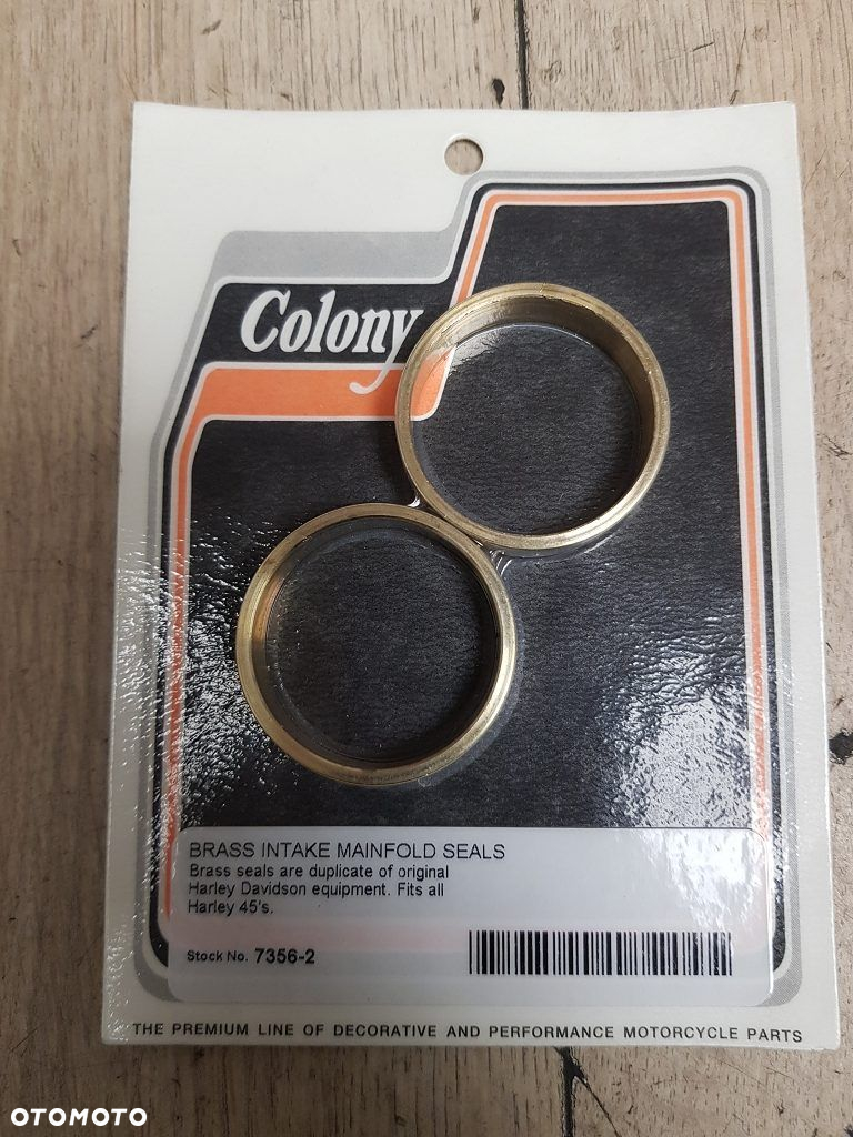 Uszczelki kolektora dolotowego Colony Harley Davidson Flathead 27058-30 - 2