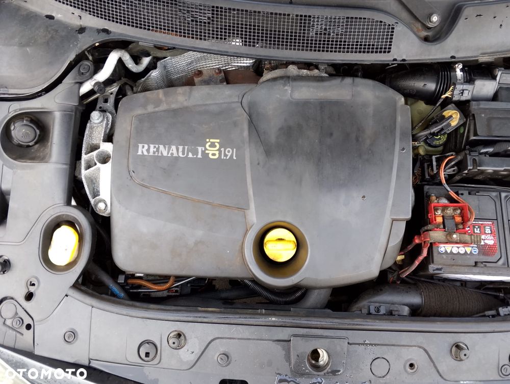 Renault Megane II CC (03-06r.) 1.9 DCI 130KM. Silnik F9Q804 Skrzynia ND0008 lakier TEB66 (TEB 66). Cały na części. GWARANCJA !!!  Przód Tył Zestaw Komplet Drzwi Klapa Zderzak Błotnik Maska Grill Atrapa Szyba Pas Lampa Lusterko Boczki Fotel Kanapa Kokpit Deska Rozdzielcza Przełącznik Włącznik Sterownik Przewody Wiązka Instalacja Moduł Komputer Czujnik Listwa Pompa Alternator Wtryski Głowica Rozrusznik Kompresor Sprzęgło Dwumas Silnik Skrzynia ABS Klimatyzacji Paliwa Wspomagania Kolektor Turbina Przepustnica Zawór Chłodnica Koło Hak Belka Sanki Zawieszenie Mcpherson Półoś Amortyzator Wydech Tłumik Zacisk Most - 12