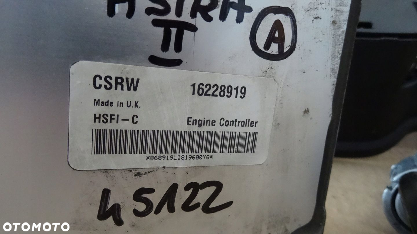ASTRA II 2 G 2 1.6 16V ZESTAW STARTOWY 16228919 - 5