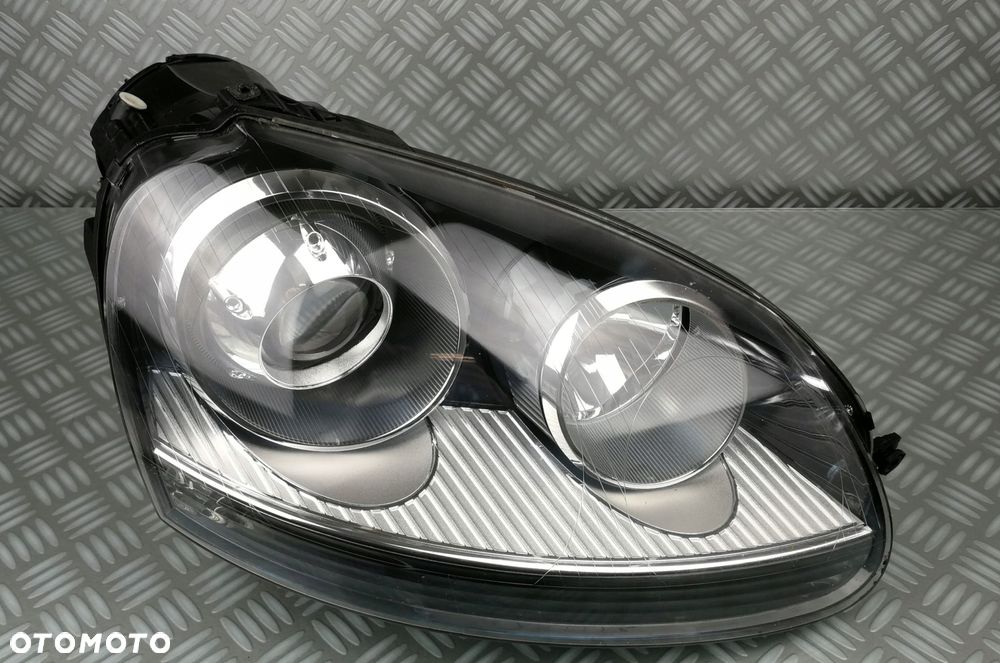 1K6941032 reflektor lampa prawa prawy przód przednia VW GOLF V JETTA XENON - 2