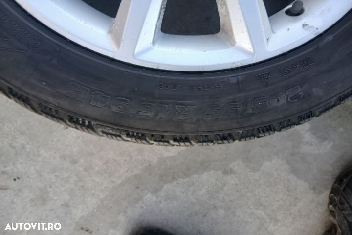 Jante aliaj cu anvelope 16 - set 205/55 R16 6.5JX16H2 ET37 205/55 R16 - 4