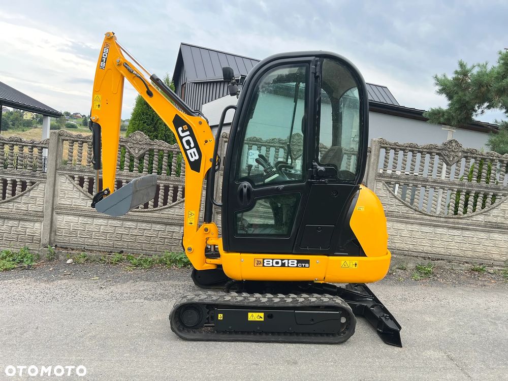 JCB 8018 CTS | Minikoparka JCB 8018 | 2 Tony | Rozsuwane Gąsienice | Stan IDEALNY | Mini Koparka | - 11
