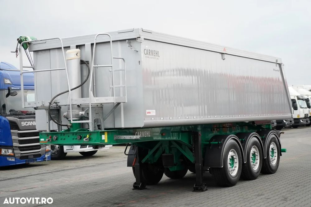 Carnehl BASCĂ CARNHEL 24 M3 / 5 200 KG !! / PUȚIN FOLOSIT / PUNCT RIDICAT / JANTE DIN ALIAJ - 3