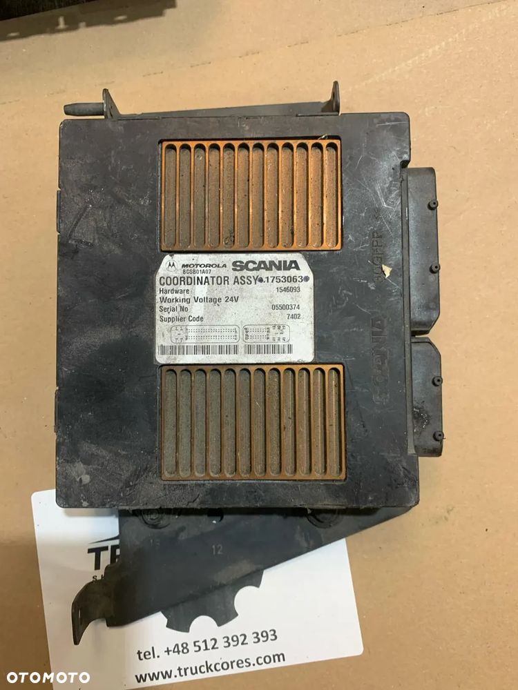 Sterownik Koordynator silnika Scania R ASSY 1753063 24V 05500374 - 1