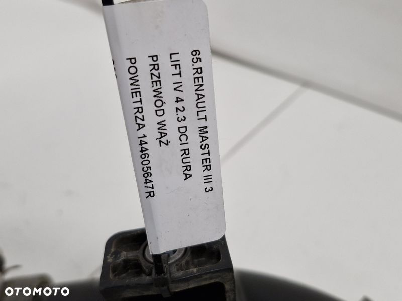RENAULT MASTER III 3 LIFT IV 4 2.3 DCI RURA PRZEWÓD WĄŻ POWIETRZA 144605647R - 4
