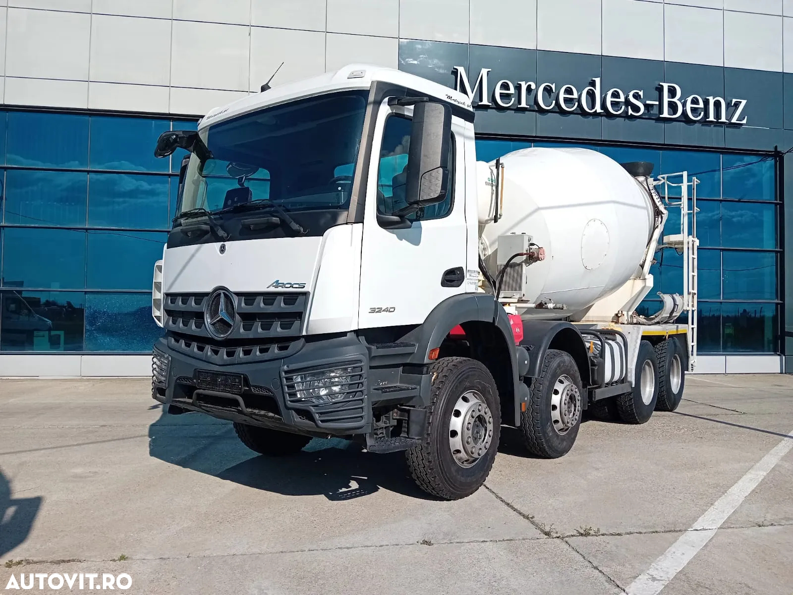 Mercedes-Benz AROCS 32.40 8x4 Betoniera/Beton Mixer 9m3, TOP !!! - 5