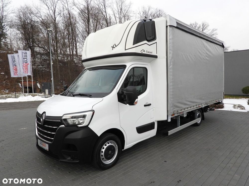 Renault MASTER PLANDEKA WINDA 10 PALET WEBASTO TEMPOMAT LEDY PNEUMATYKA KLIMATYZACJA  165KM - 7