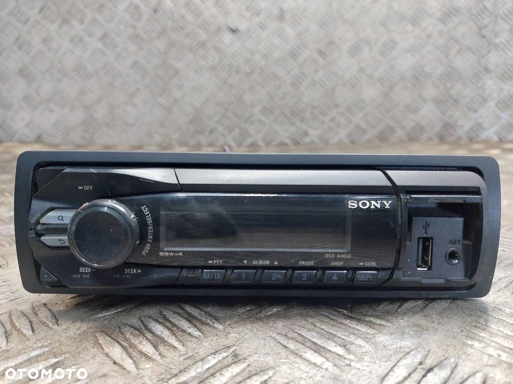 RADIO ODTWARZACZ SAMOCHODOWY 1 DIN SONY DSX-A40UI USB AUX - 3