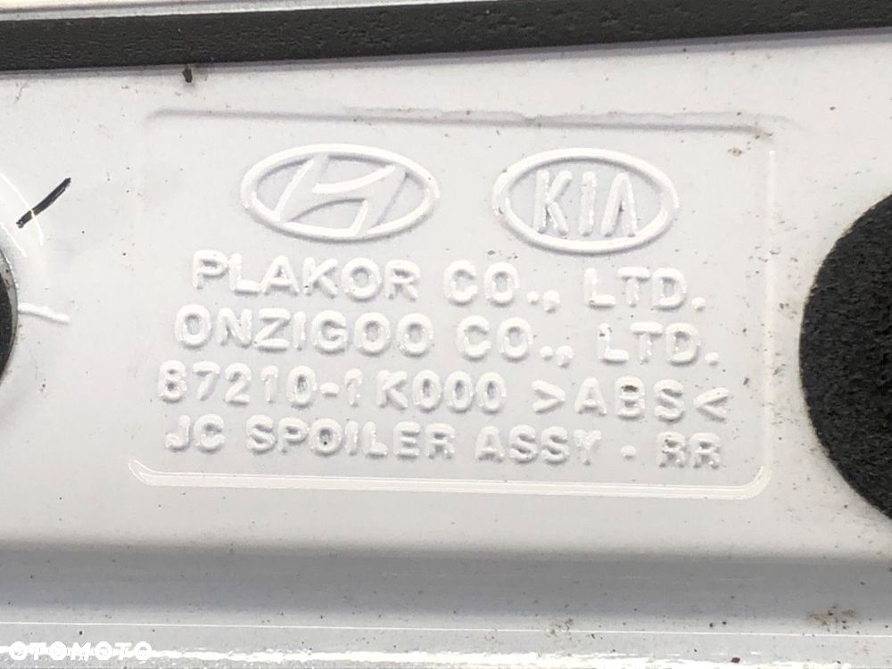 SPOILER  HYUNDAI ix20 (JC) 2010 - 2022 1.4 66 kW [90 KM] benzyna 2010 - 2022 87210-1K000 - 5