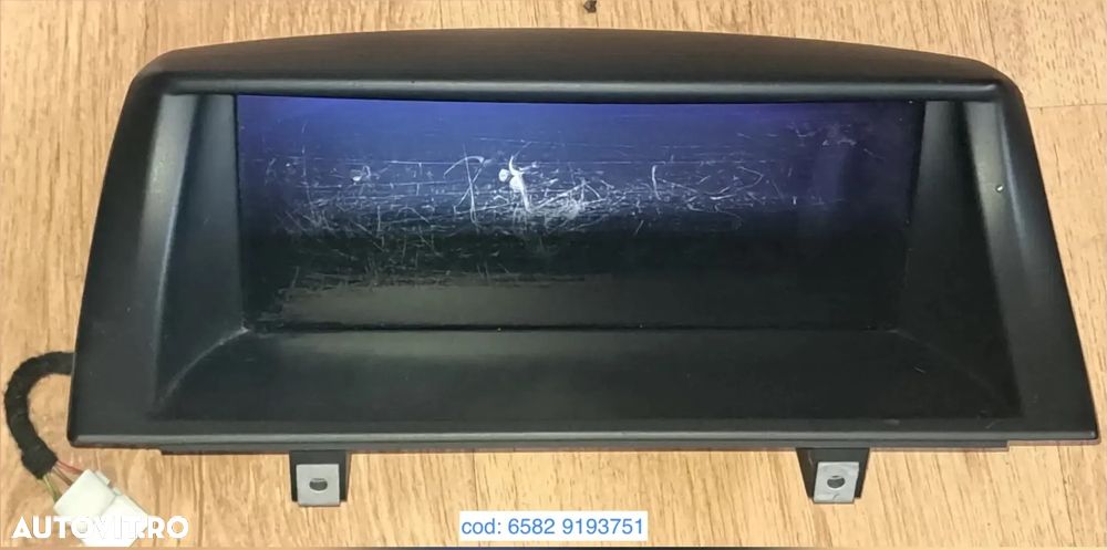 Display navigatie mare 8,8'' centrala ecran afisaj navigare informatii GPS Original BMW E81 E87 LCI E82 E88 - 1
