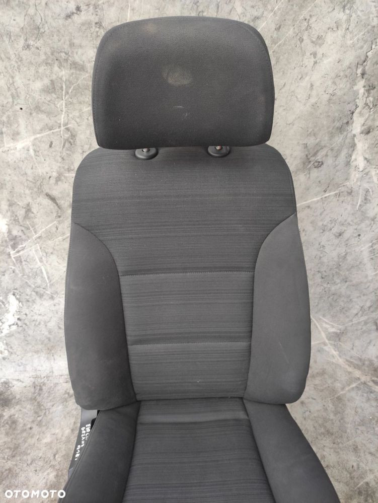 FOTEL PRAWY PRZÓD PRZEDNI MATERIAŁ BMW E60 E61 LIFT - 4